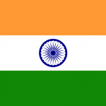 Indien flagga