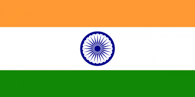 Indien flagga