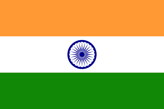 Indien flagga
